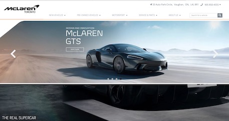 Preview image - Slanted Desktop Navigation Menu